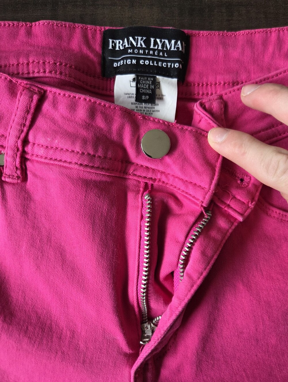 Frank Lyman Pink Jeans - Design Collection (Size Small) - Picture 2 of 6